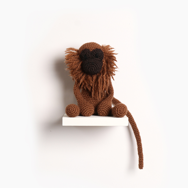 monkey crochet amigurumi project pattern kerry lord Edward's menagerie